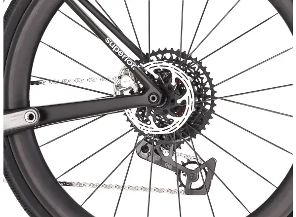Superior XR 9.9 GR gravel bicykel Gloss Black/Carbon