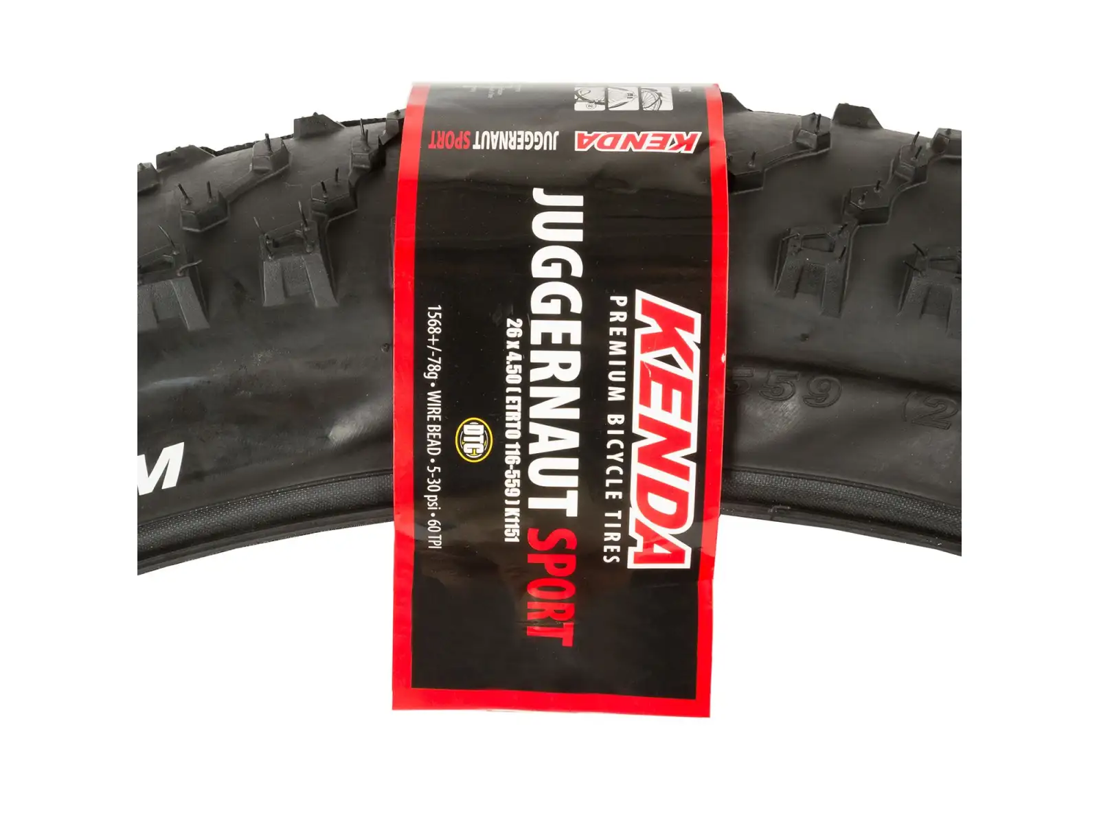 Kenda Juggernaut Sport 26x4,50-1151 plášť drôt