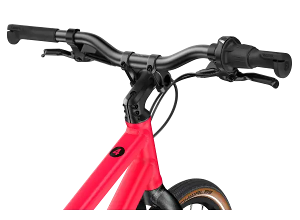 Woom 4 EXPLORE detský bicykel neon pink