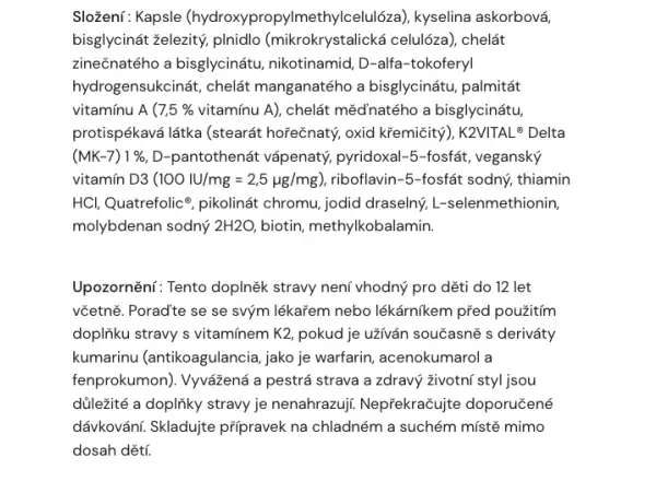 Amacx Sport Multi 90 tabliet multivitamín
