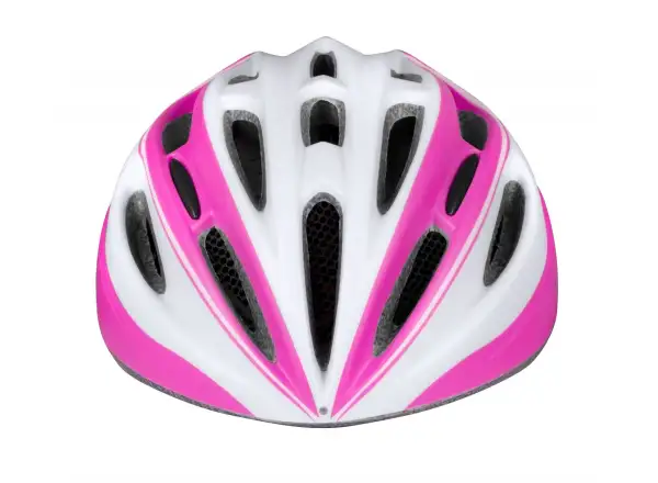 Force Tery cyklistická prilba biela/ružová