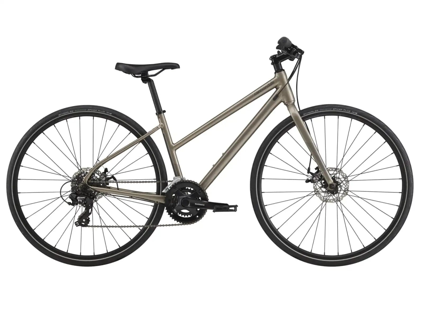 Cannondale Quick Disc 5 Remixte dámsky trekingový bicykel Meteor Grey
