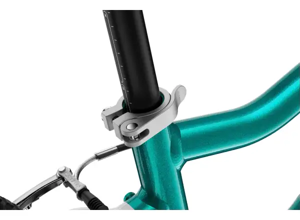 Woom GO 3 Automagic Metallic Turquoise 16 detský bicykel