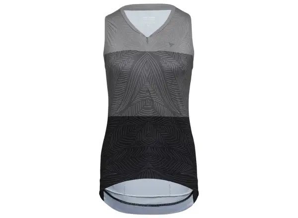 Silvini Escolca Dámsky dres bez rukávov Black/Charcoal