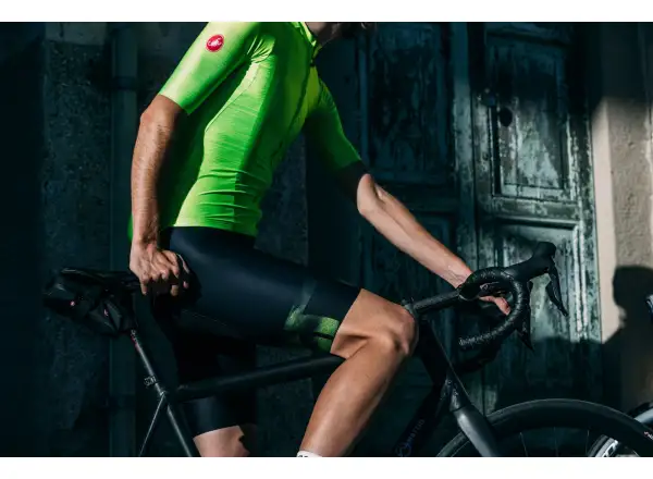 Castelli Aero Race 6.0 pánsky dres krátky rukáv Electric Lime