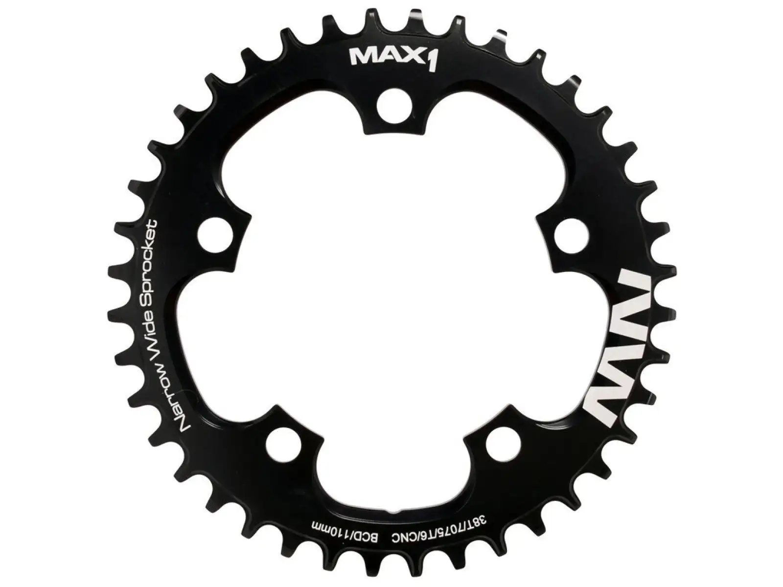Max1 Narrow Wide prevodník BCD110, 38z. čierna