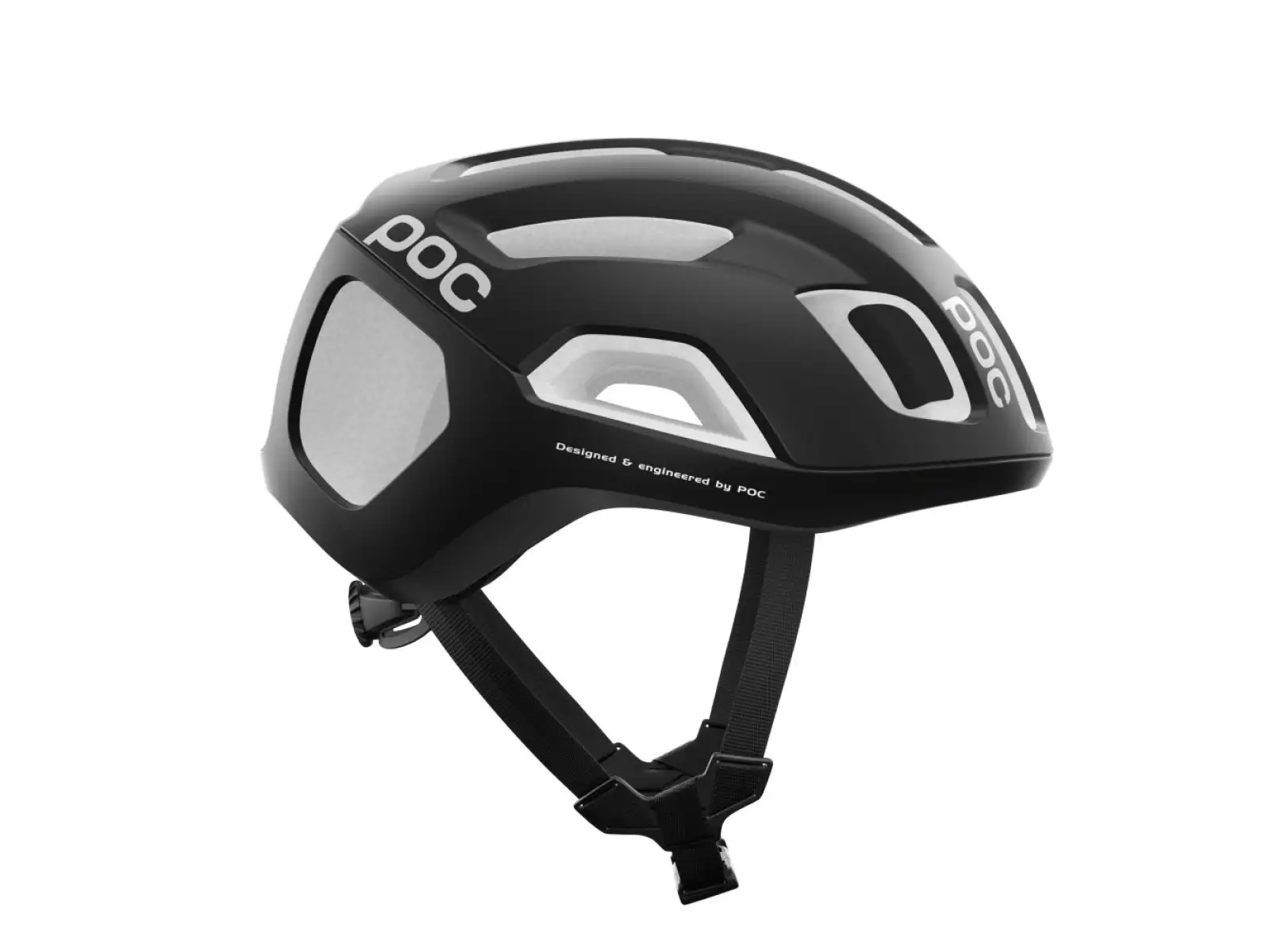 POC Ventral Air MIPS NFC prilba Uranium Black/Hydrogen White Matt
