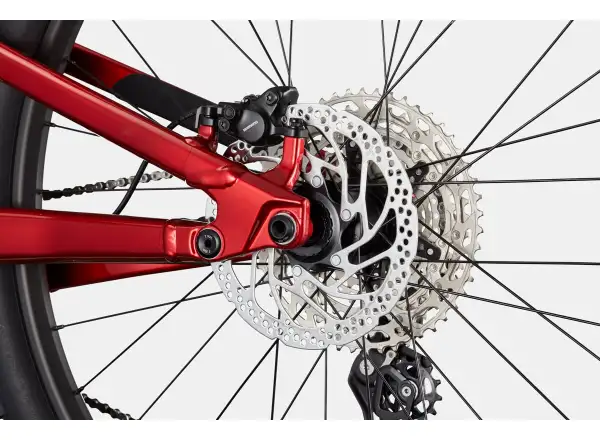 Cannondale Habit 4 celoodpružený horský bicykel Candy Red