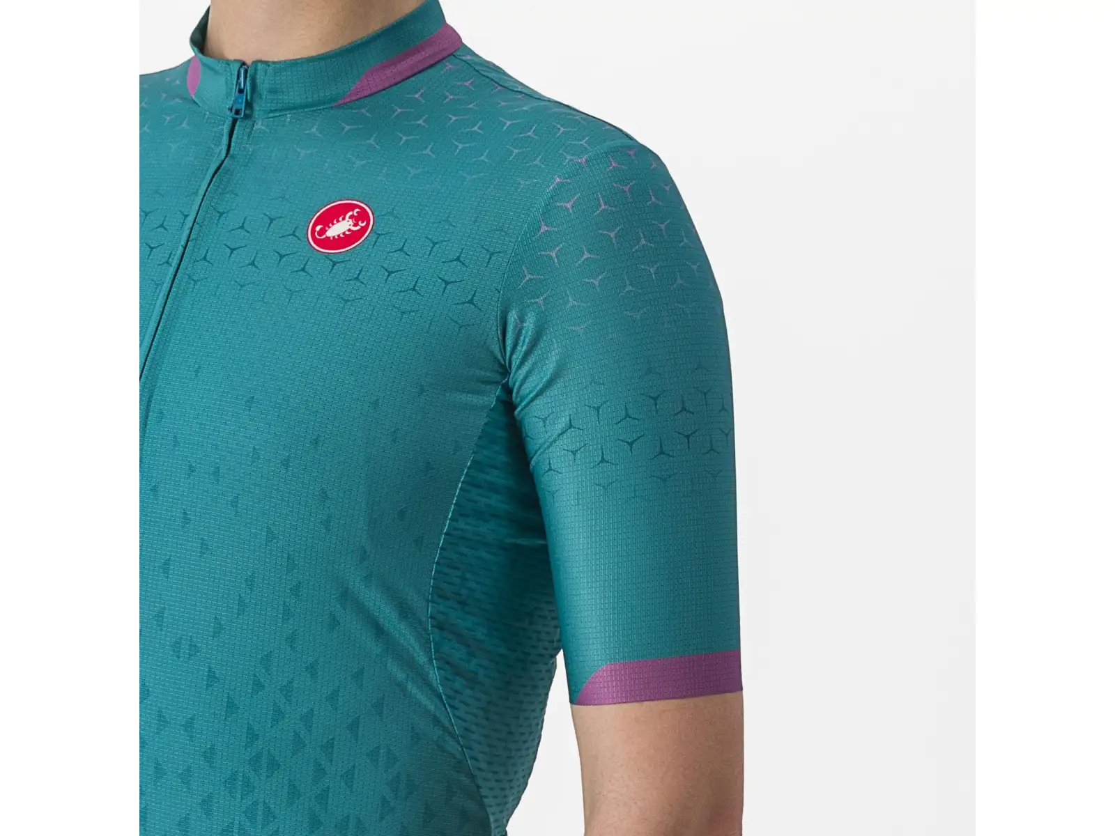 Castelli Pezzi dámsky dres krátky rukáv Quetzal Green