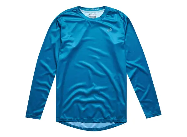Troy Lee Designs Flowline pánsky dres dlhý rukáv Slate Blue