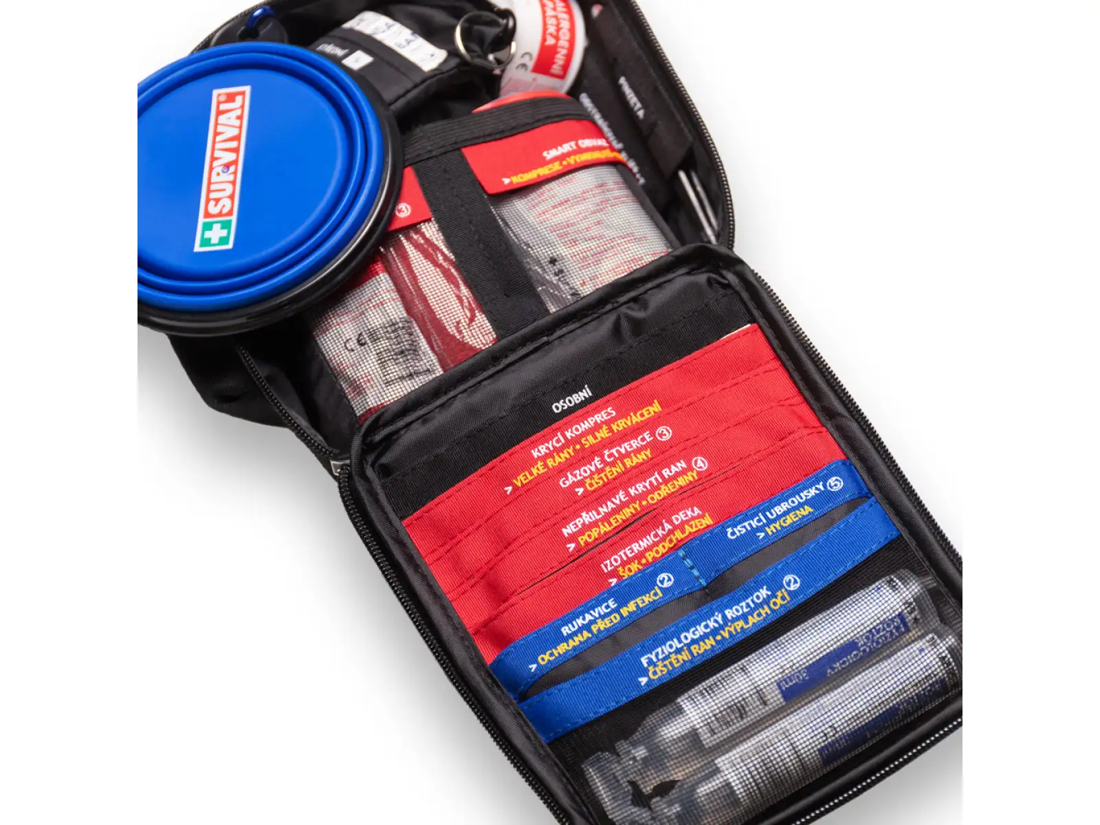 Survival First Aid Kit PET profesionálna lekárnička