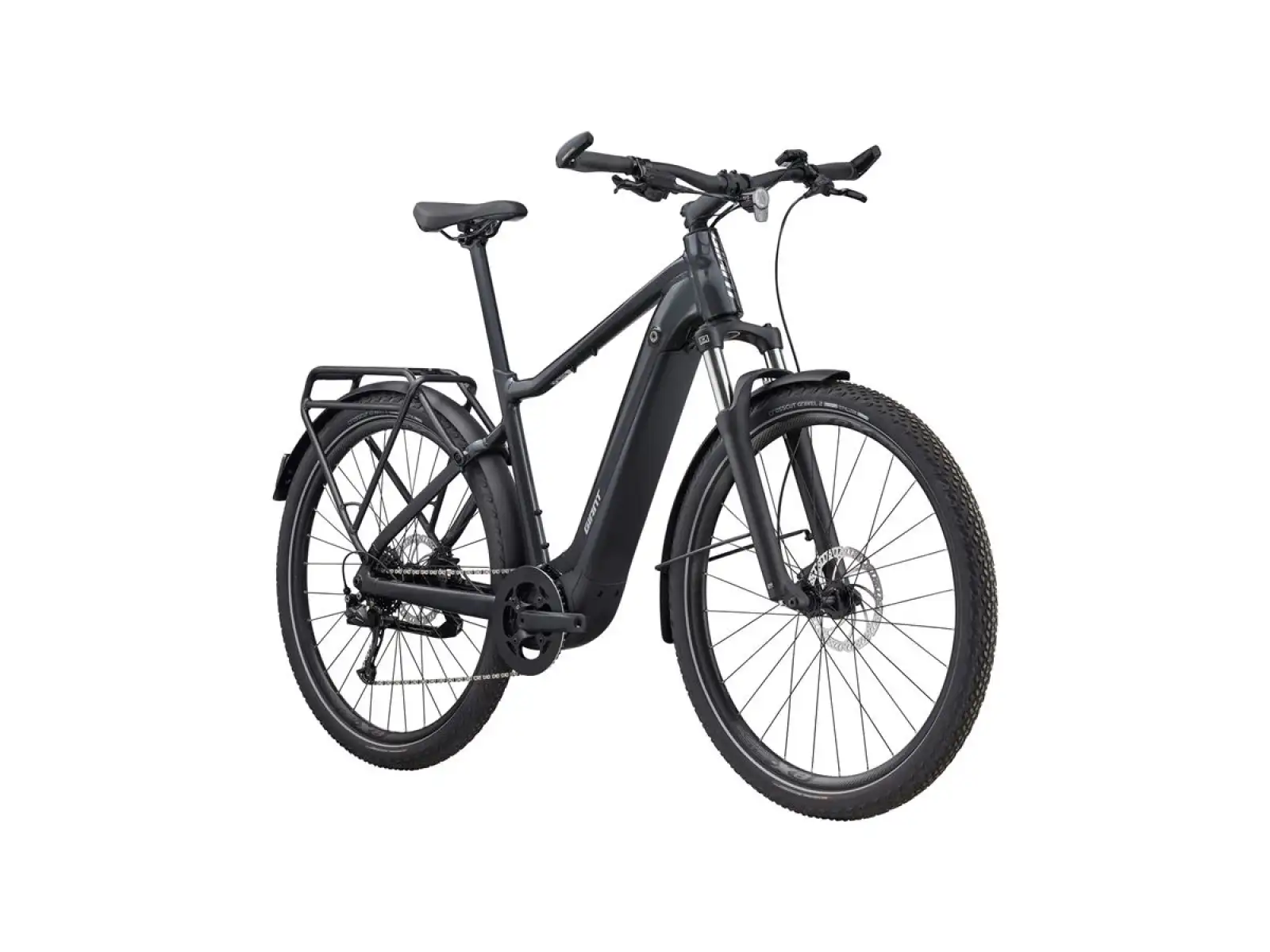 Giant Explore E+ 2 STA trekingový e-bike gunmetal black