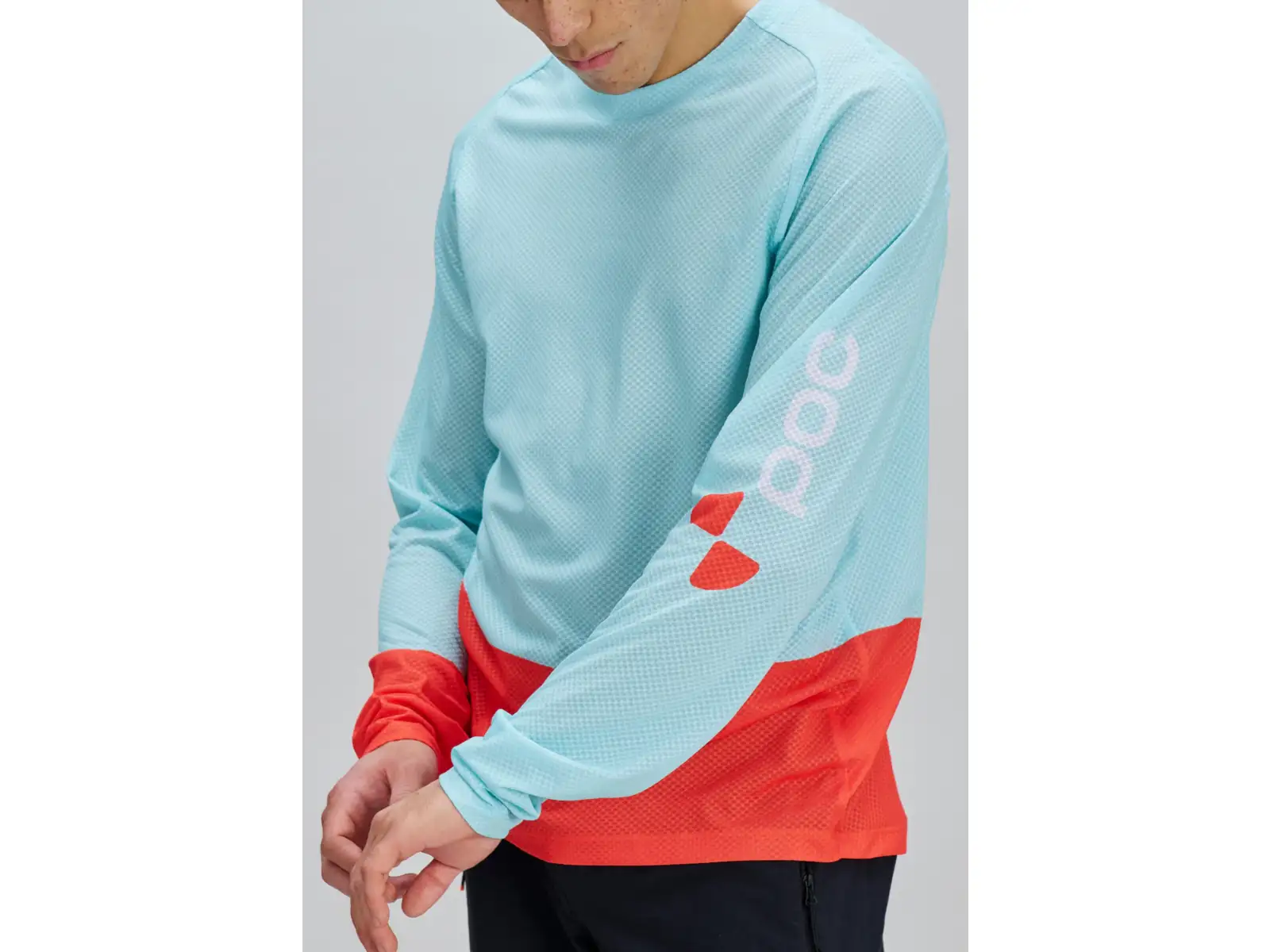POC Motion Air pánsky dres dlhý rukáv Lazurite Blue/Carnelian Orange