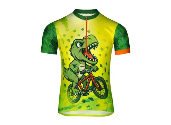Etape Rio detský dres krátky rukáv zelená