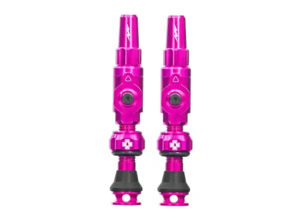 Muc-Off Big Bore Lite bezdušové ventilky ružová