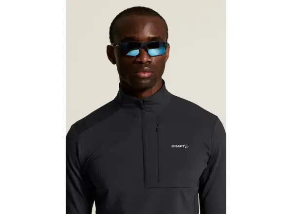 CRAFT Gain Thermal Midlayer 2 pánska mikina čierna