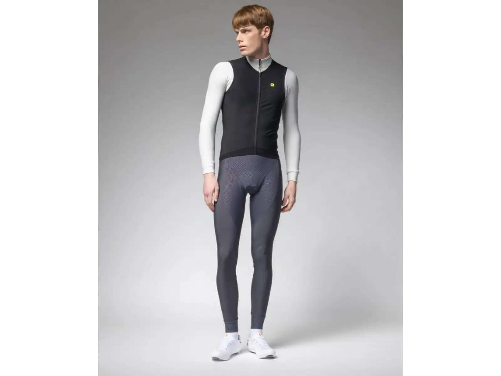 Alé PR-E Thermo 2.0 pánska cyklistická vesta Black