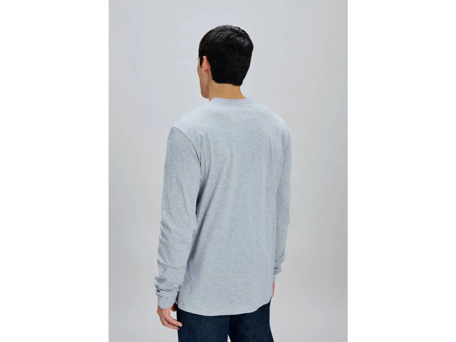 POC L/S Tee tričko s dlhým rukávom Grey Melange