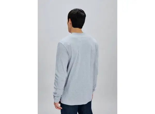 POC L/S Tee tričko s dlhým rukávom Grey Melange