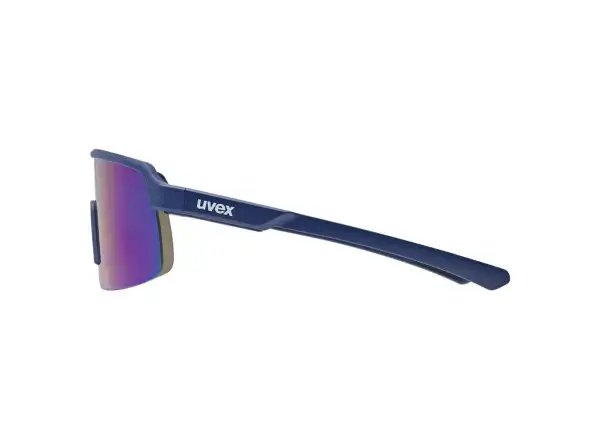 Uvex Dyrt JR. detské okuliare Blue Matt/Mirror Green