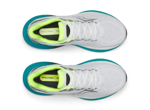 Saucony Triumph 24 pánske bežecké topánky White/Tranquil