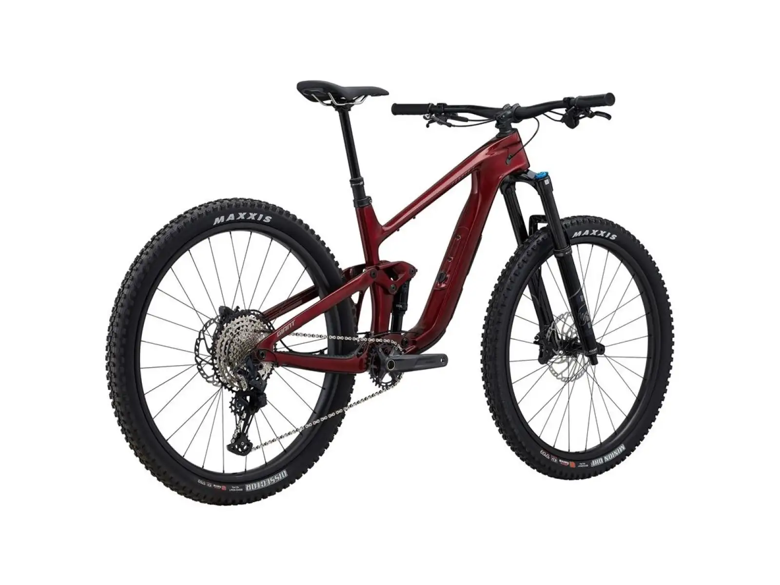 Giant Trance X Advanced 2 celoodpružený horský bicykel Sangria