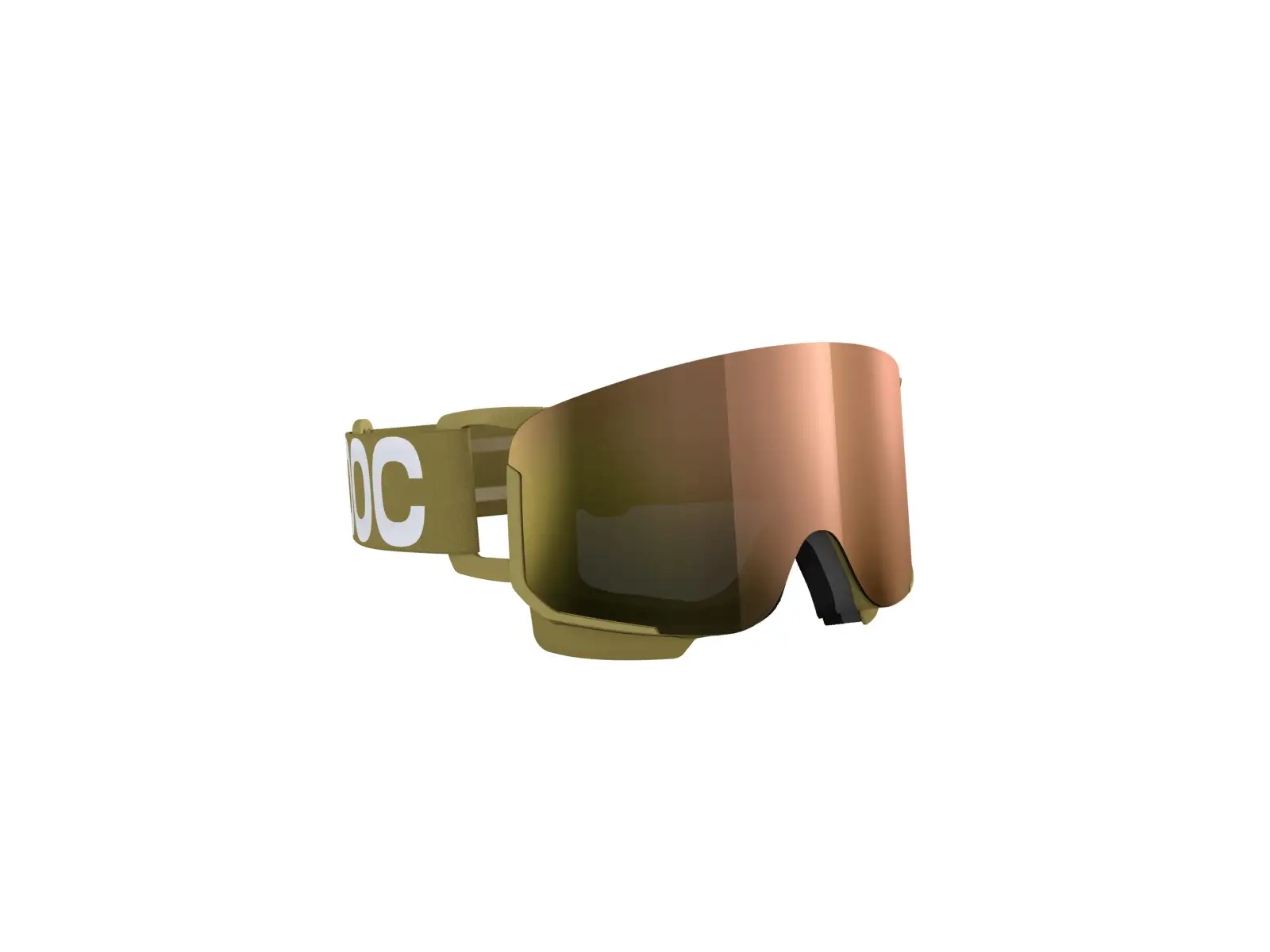 POC Nexal WF lyžiarske okuliare Olivine Green/Partly Sunny Rose Gold