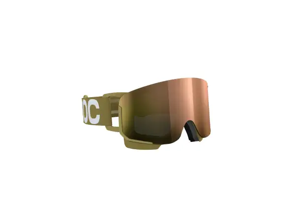 POC Nexal WF lyžiarske okuliare Olivine Green/Partly Sunny Rose Gold