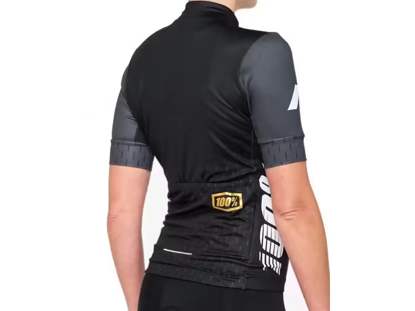 100% Exceeda dámsky dres s krátkym rukávom Black