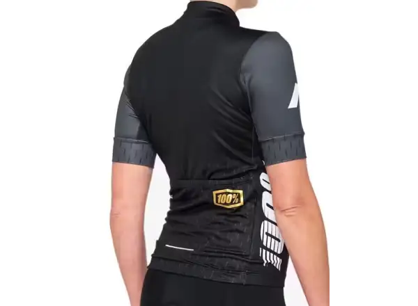100% Exceeda dámsky dres s krátkym rukávom Black