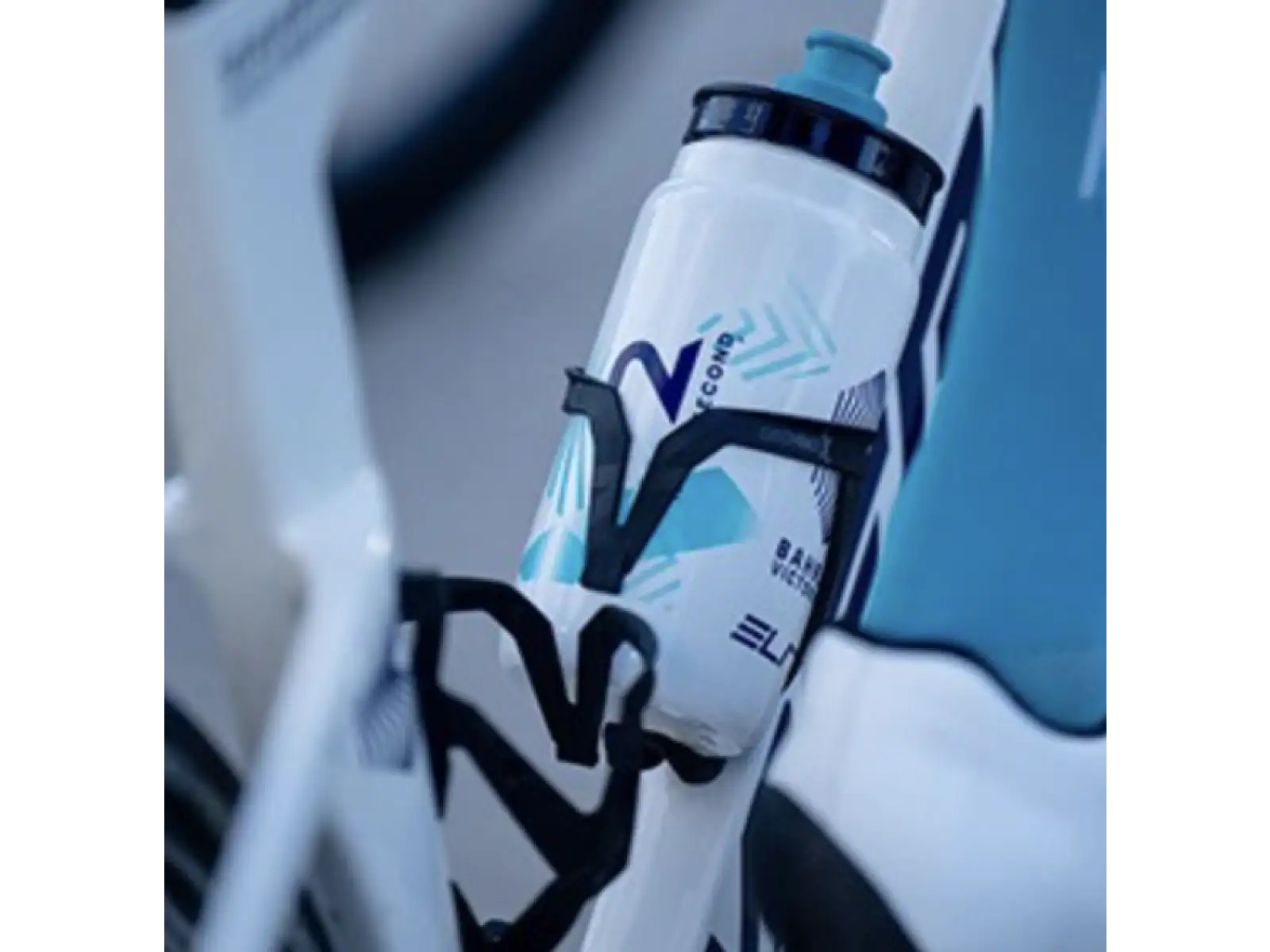 Elite Custom Race X košík lesk fluo ružová/biela