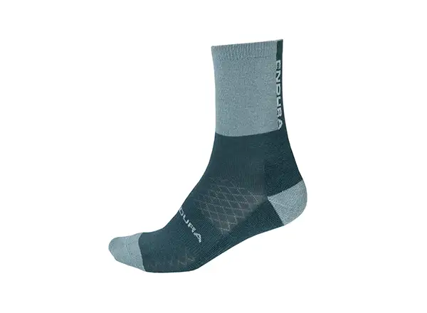 Endura BaaBaa Merino dámske zimné ponožky Dark Grey Green