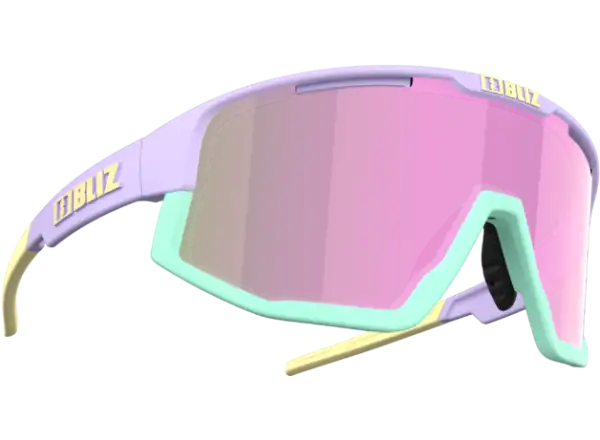Cyklistické okuliare Bliz Fusion Matt Pastel Purple Brown/Pink Multi Cat.3