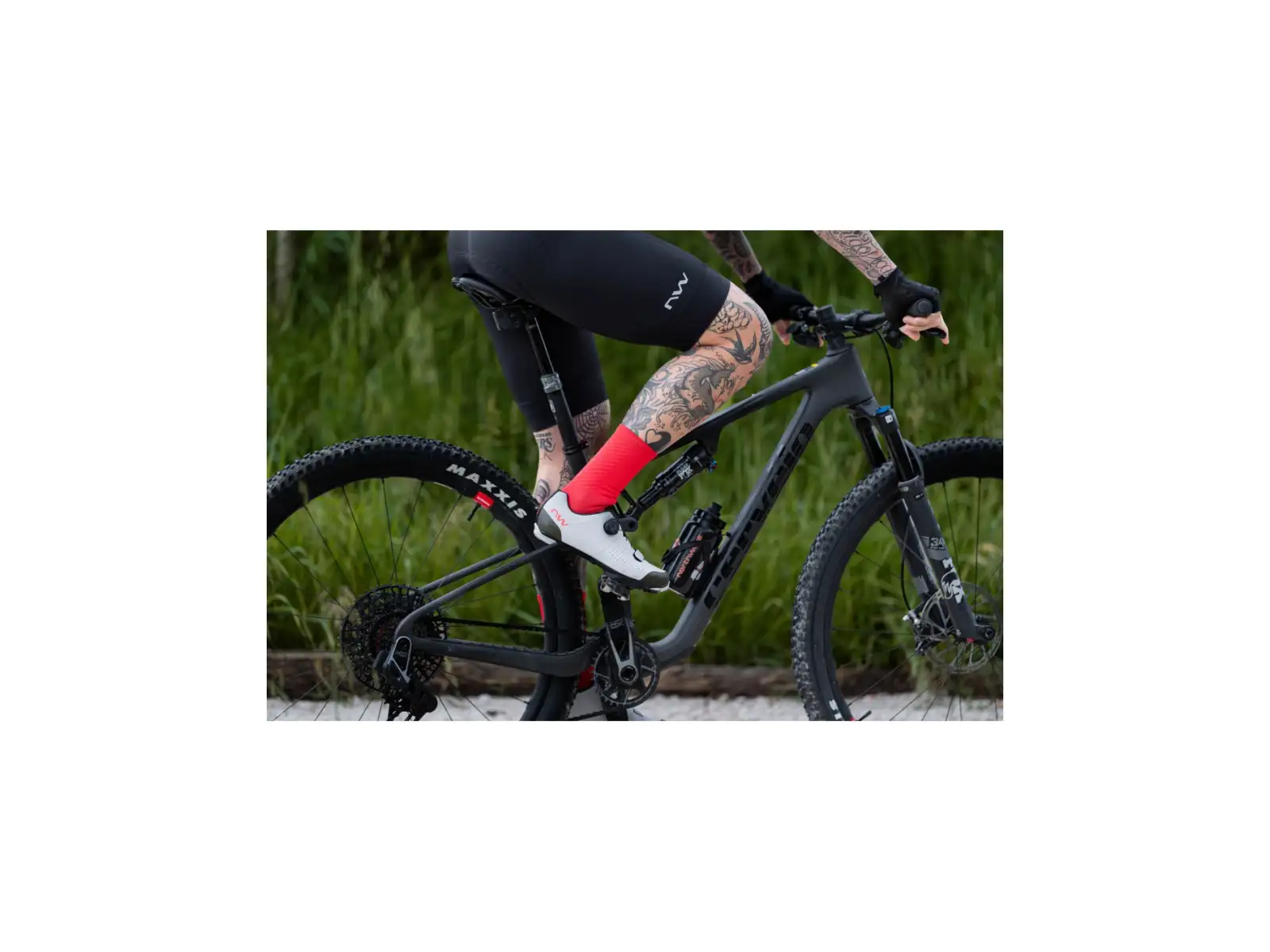 Northwave Razer pánske MTB tretry Light Grey/Forest Green