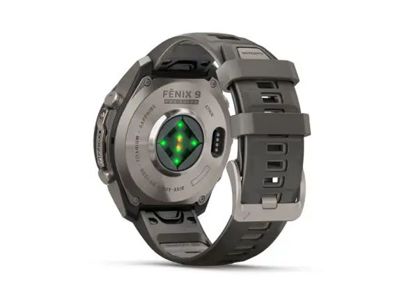 Garmin Fénix 9 Pro inReach Solar 47 mm Titanium Pebble Gray/Silver Gray
