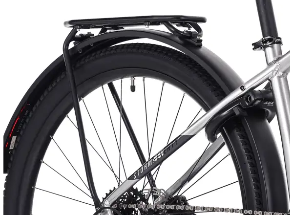 Rock Machine eSTORM 70 TOUR horský elektrobicykel Gloss Silver/Black/Grey