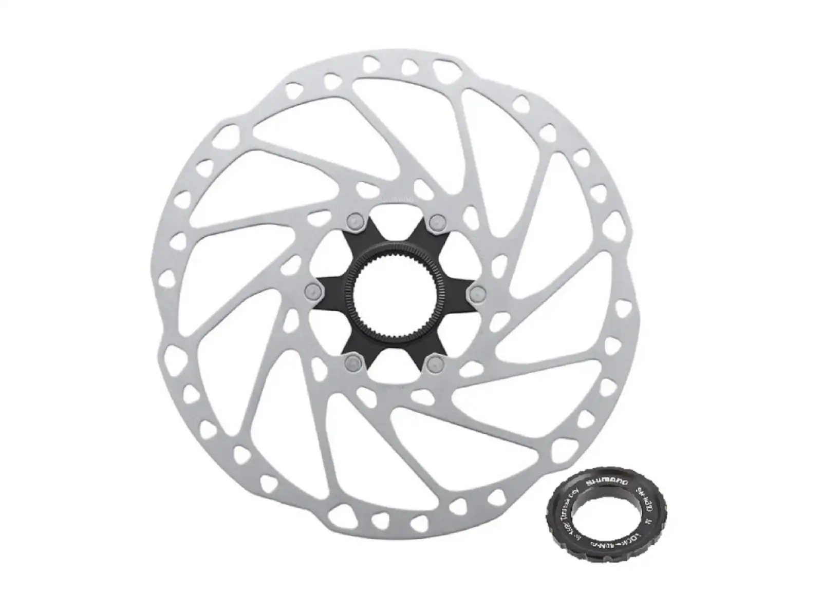 Shimano Deore SM-RT64 CL brzdový kotúč 203 mm - externá matica