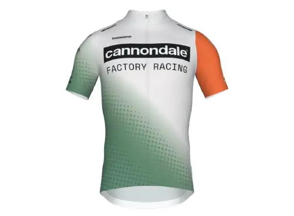 Cannondale CFR Replica 2025 pánsky dres krátky rukáv zelená/červená