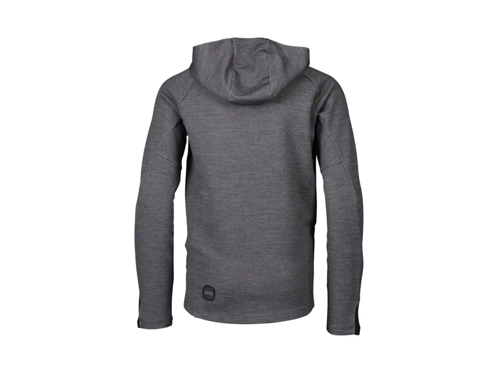 Detská mikina POC Merino Zip Hood Jr Sylvanite Grey Melange