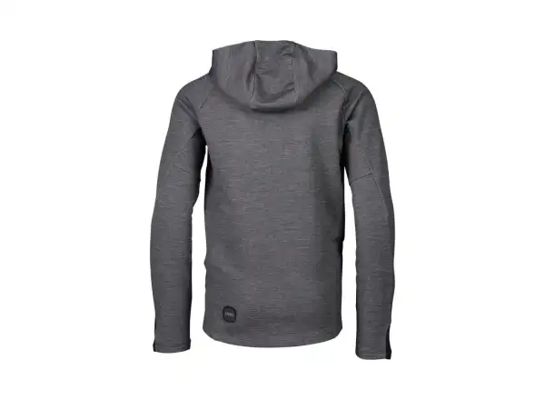 Detská mikina POC Merino Zip Hood Jr Sylvanite Grey Melange