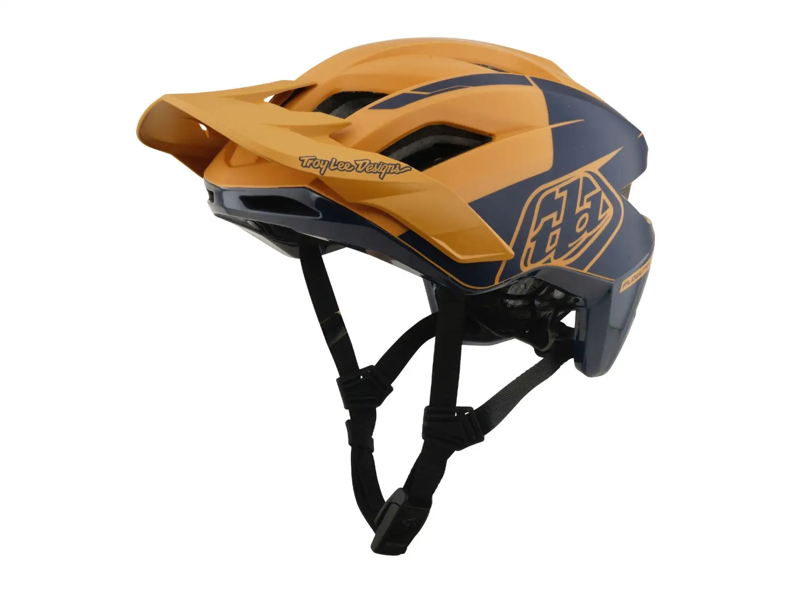 Troy Lee Designs Flowline SE MIPS prilba Hydro Mustard / Black Iris
