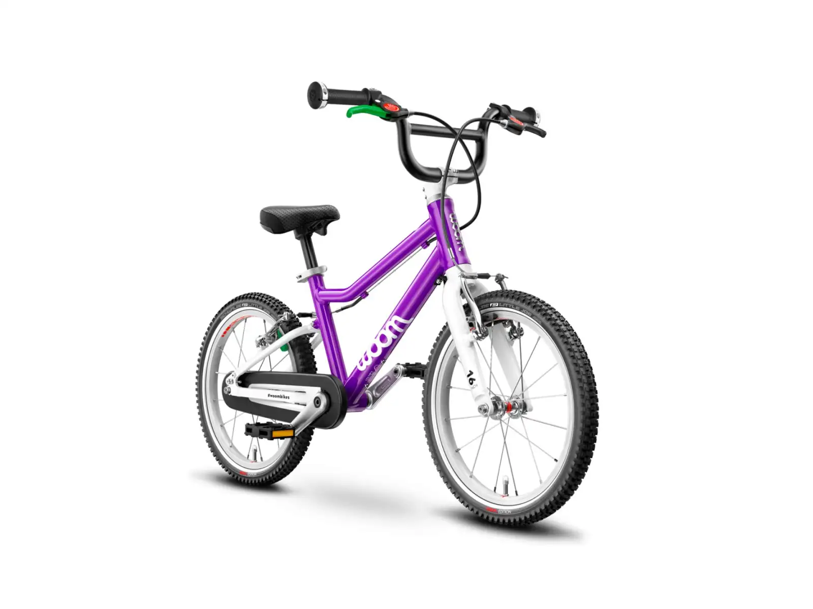 Woom 3 Purple 16 detský bicykel