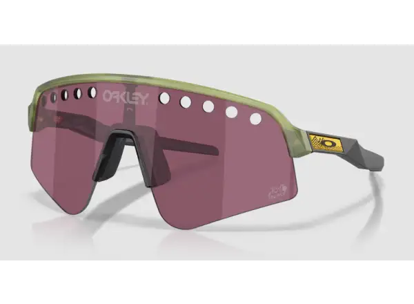 Oakley Sutro Lite Sweep okuliare Tour De France Matte Transparent Fern/Prizm Road Black