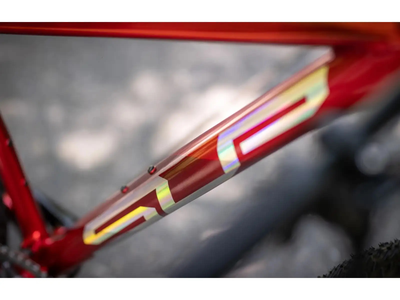 Horský bicykel Superior XP 919 Gloss Dark Red/Hologram Chrome