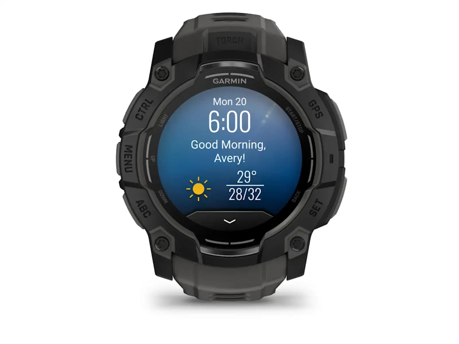 Garmin Instinct 3 Amoled 50 mm smart hodinky Black/Charcoal remienok
