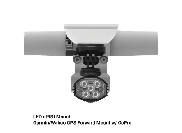Lezyne LED qPRO Mount držiak svetla Black