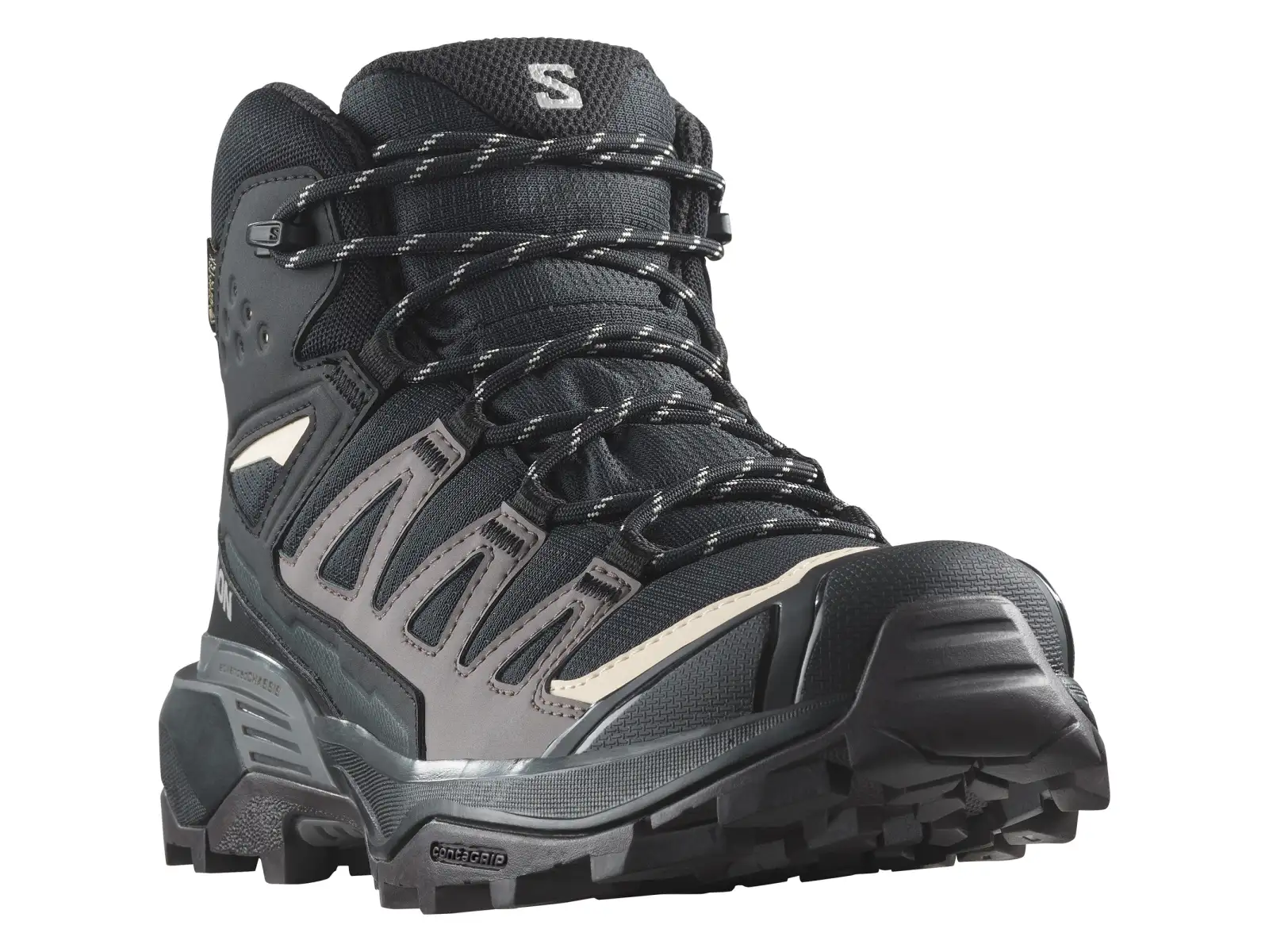 Salomon X Ultra 360 MID GTX dámska turistická obuv Black/Plum Kitten/Shale