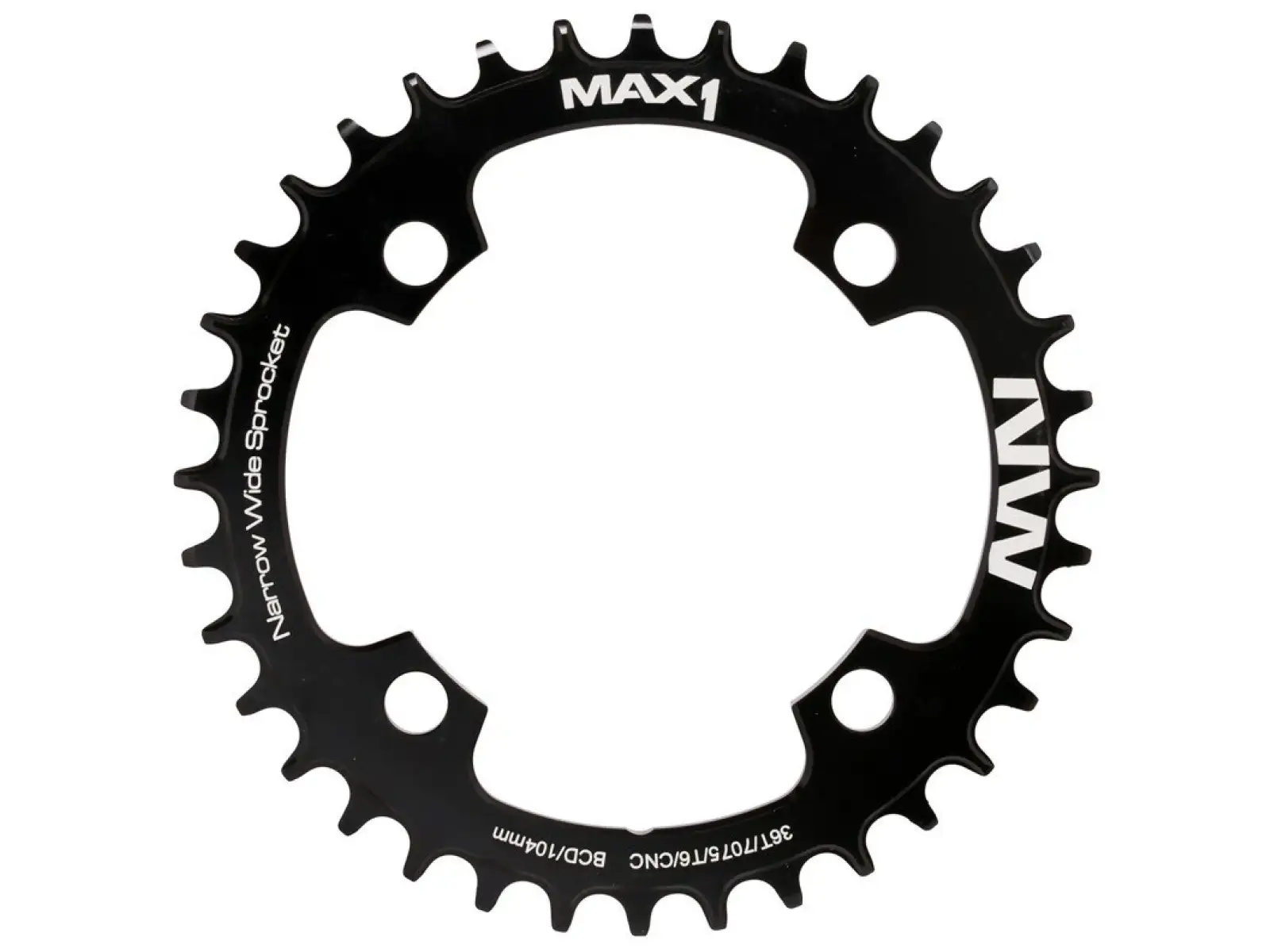 MAX1 Narrow Wide prevodník BCD104, 36z. čierna