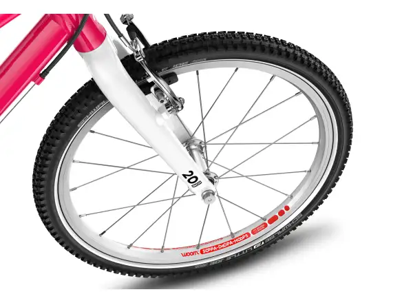 Woom GO 4 detský bicykel 20" Hot Pink