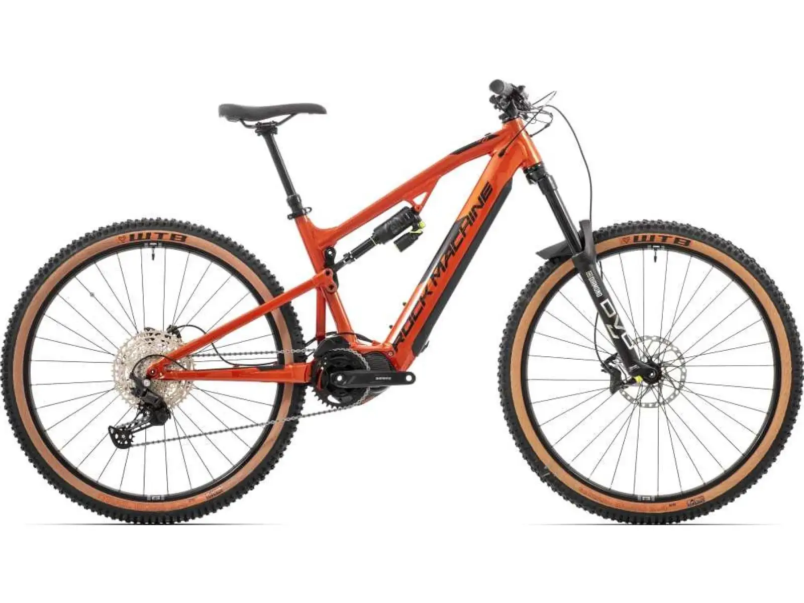 Rock Machine Blizzard e50-29 horský elektrobicykel Orange / Black